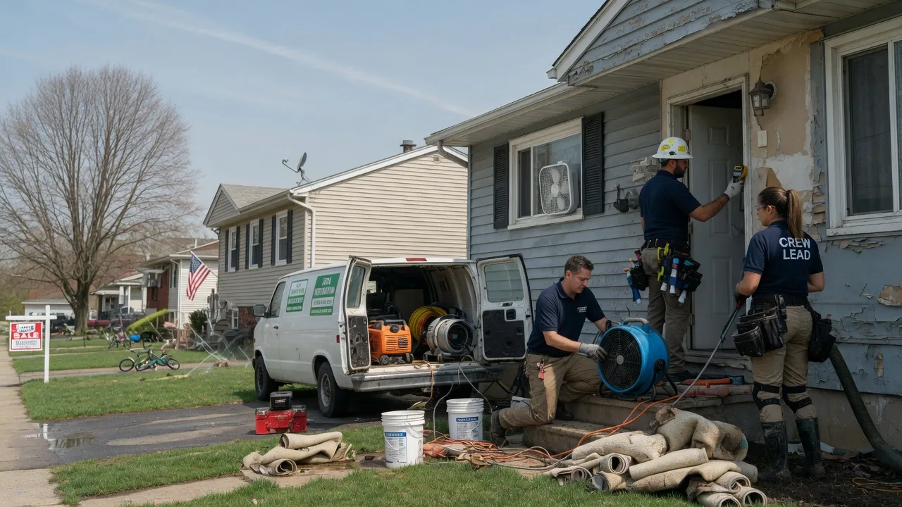 Flood Cleanup in Englishtown, NJ near me